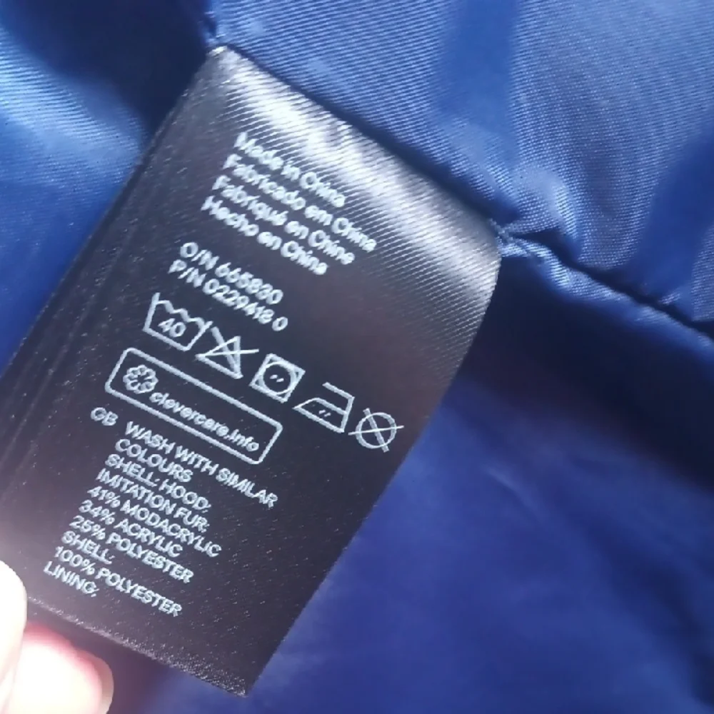 H&M Navy Blue Outerwear